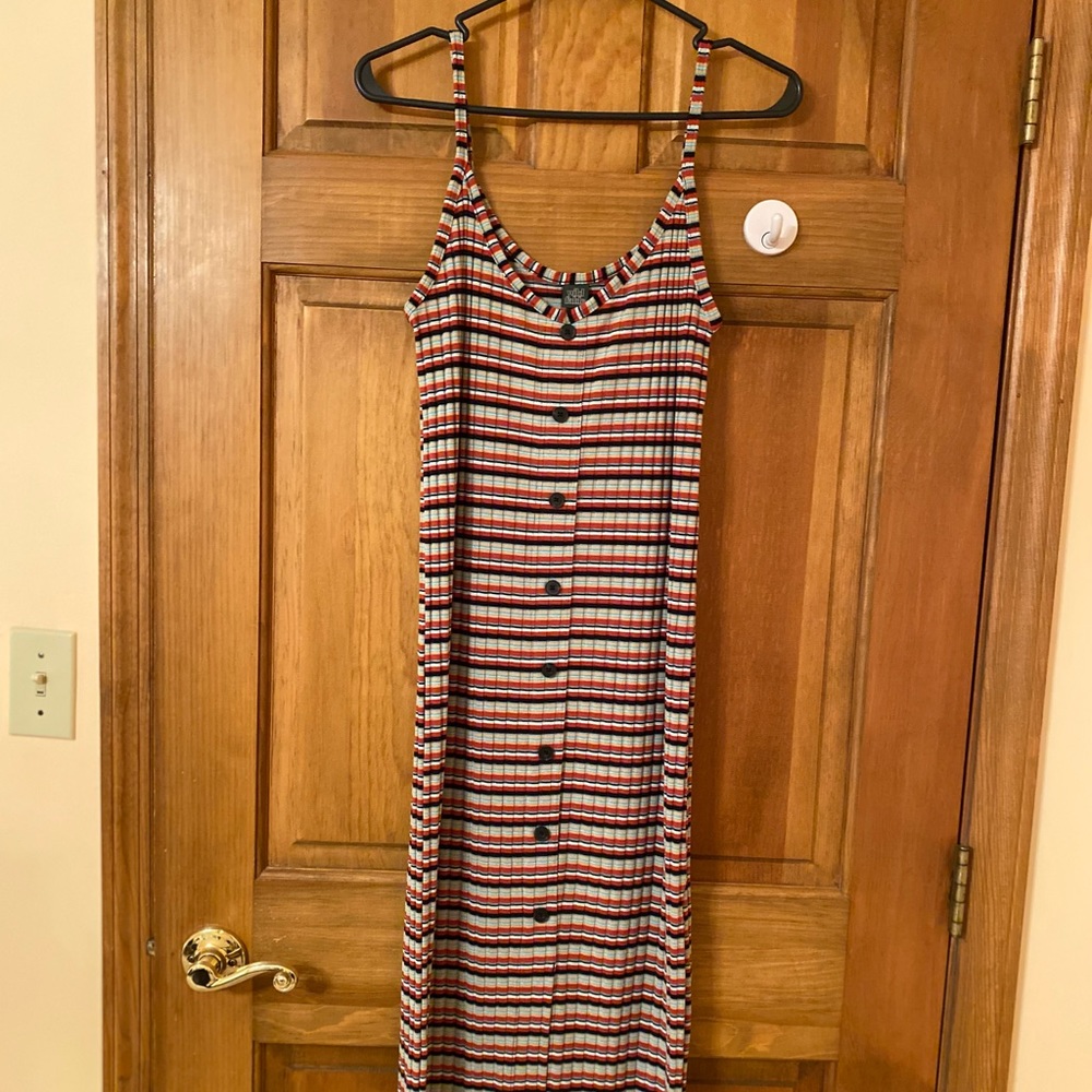 striped dress